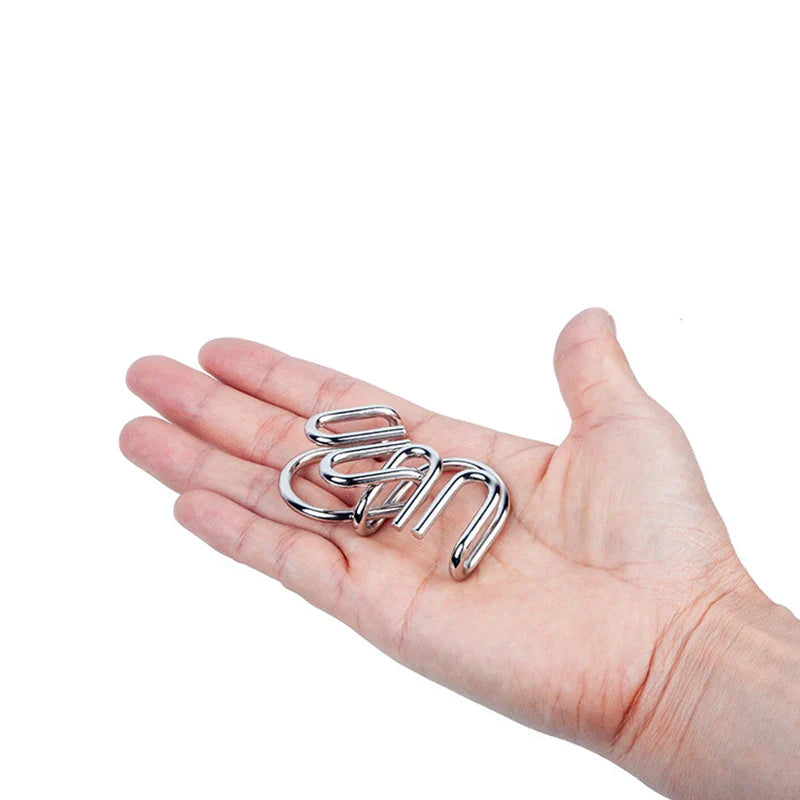 Montessori Draht Puzzle Set – IQ & Logikspiel für Kinder