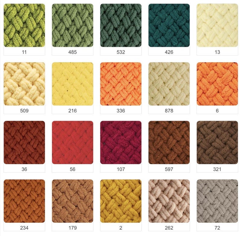 Bestseller · Handgemachte Babydecke aus Chenillegarn | 80x100 cm